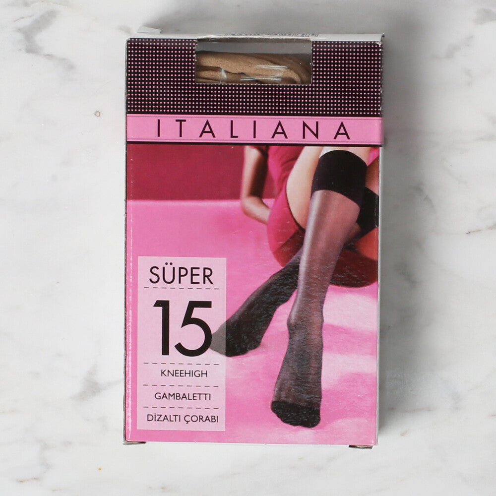 İTALIANA SÜPER 15 DİZALTI ÇORAP 52